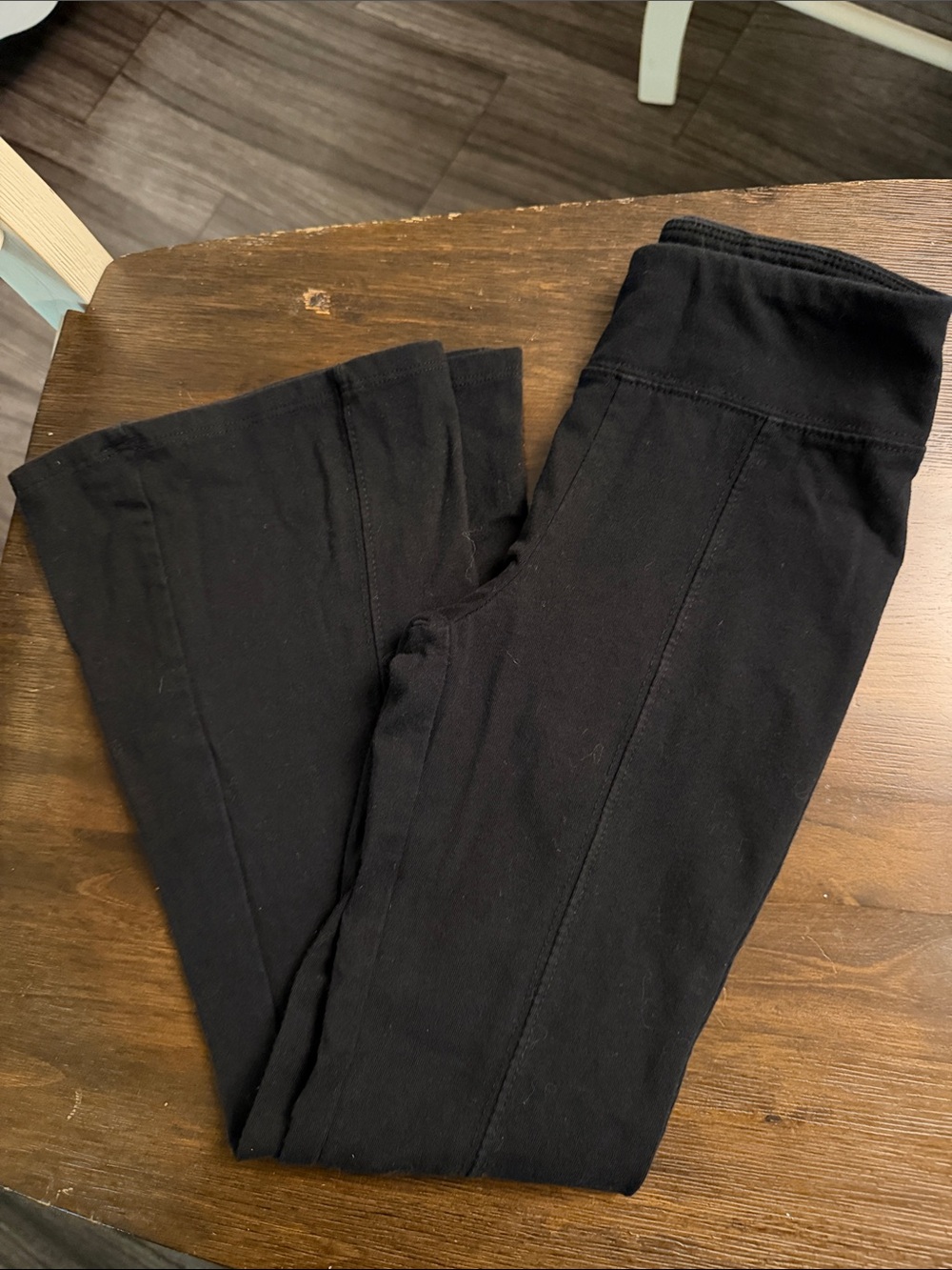 art class Black Kids Flare Leggings. 6/7